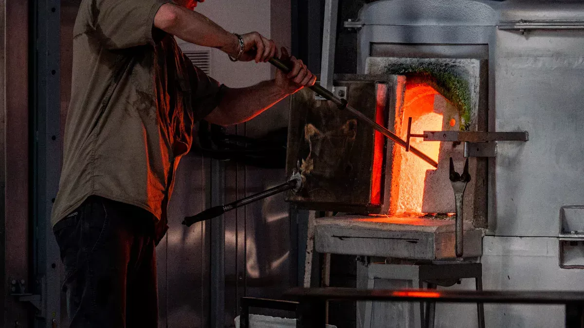 ¿Cuál es el proceso de templado del vidrio?