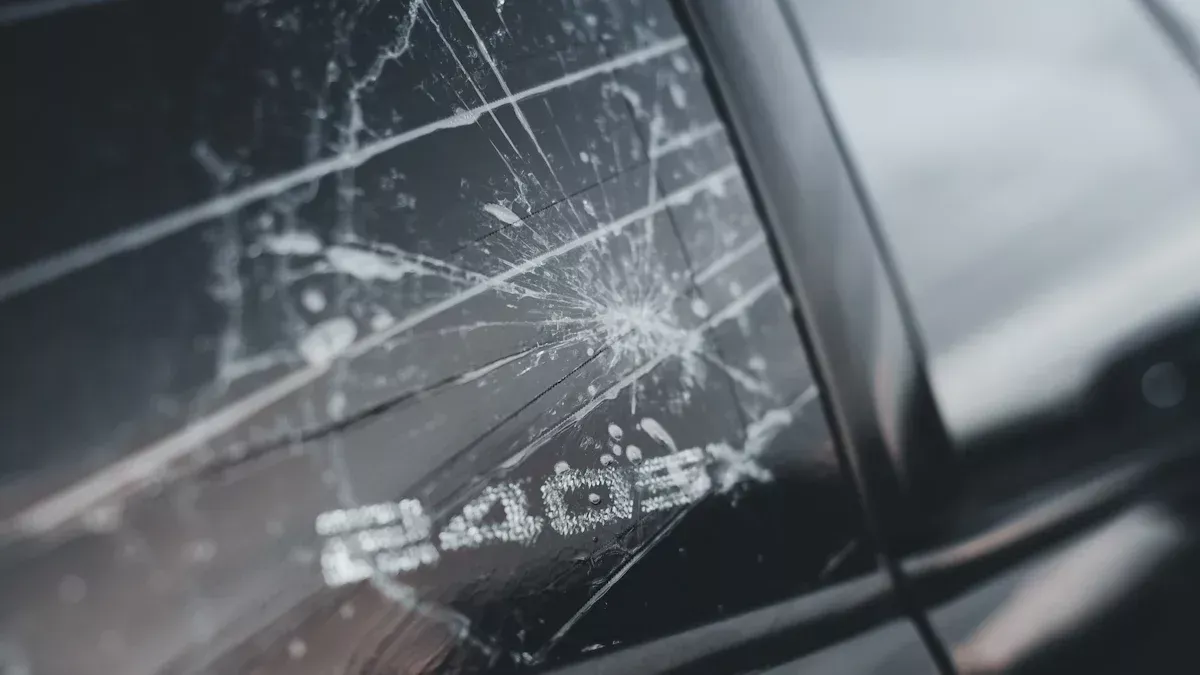 ¿Se puede solucionar el vidrio automático rayado?